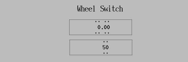 QtEDM Wheel Switch controller examples