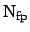 ${\rm N_{fp}}$