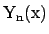 ${\rm Y_n(x)}$