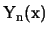 ${\rm Y_n(x)}$