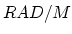 $RAD/M$