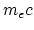 $m_{e}c$