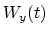 $W_y(t)$