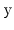 ${\rm y}$