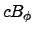 $\displaystyle c B_\phi$