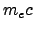 $m_{e}c$