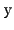 ${\rm y}$