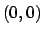 $(0,0)$