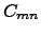 $C_{mn}$