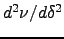 $d^2\nu/d\delta^2$